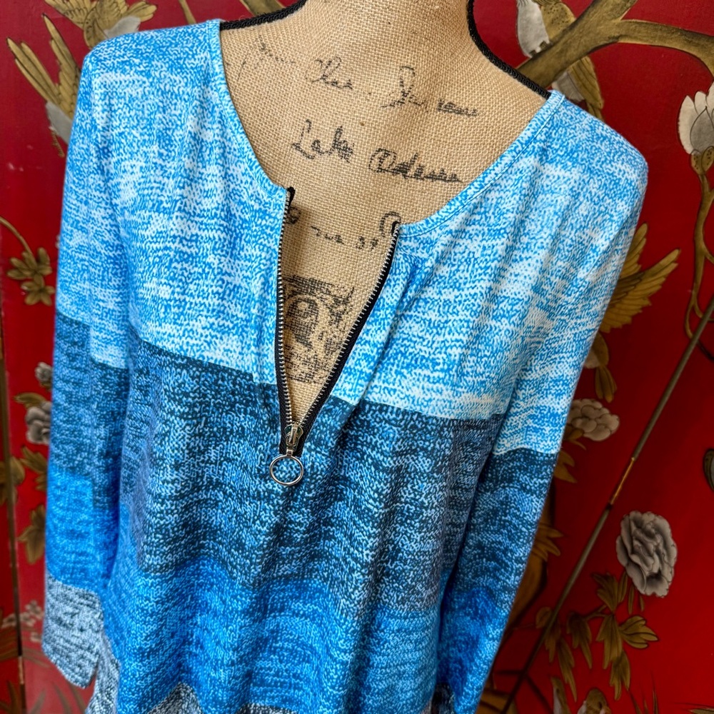 Women’s LS Quarter-zip Top | #N9 - Picture 5 of 9